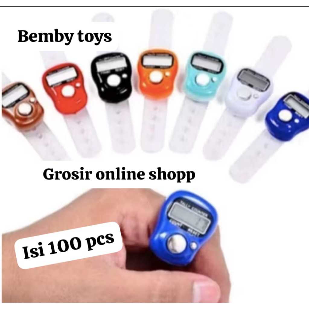 GROSIR TASBIH DIGITAL 9 ( HARGA GROSIR ISI 100 PCS PER BOX )