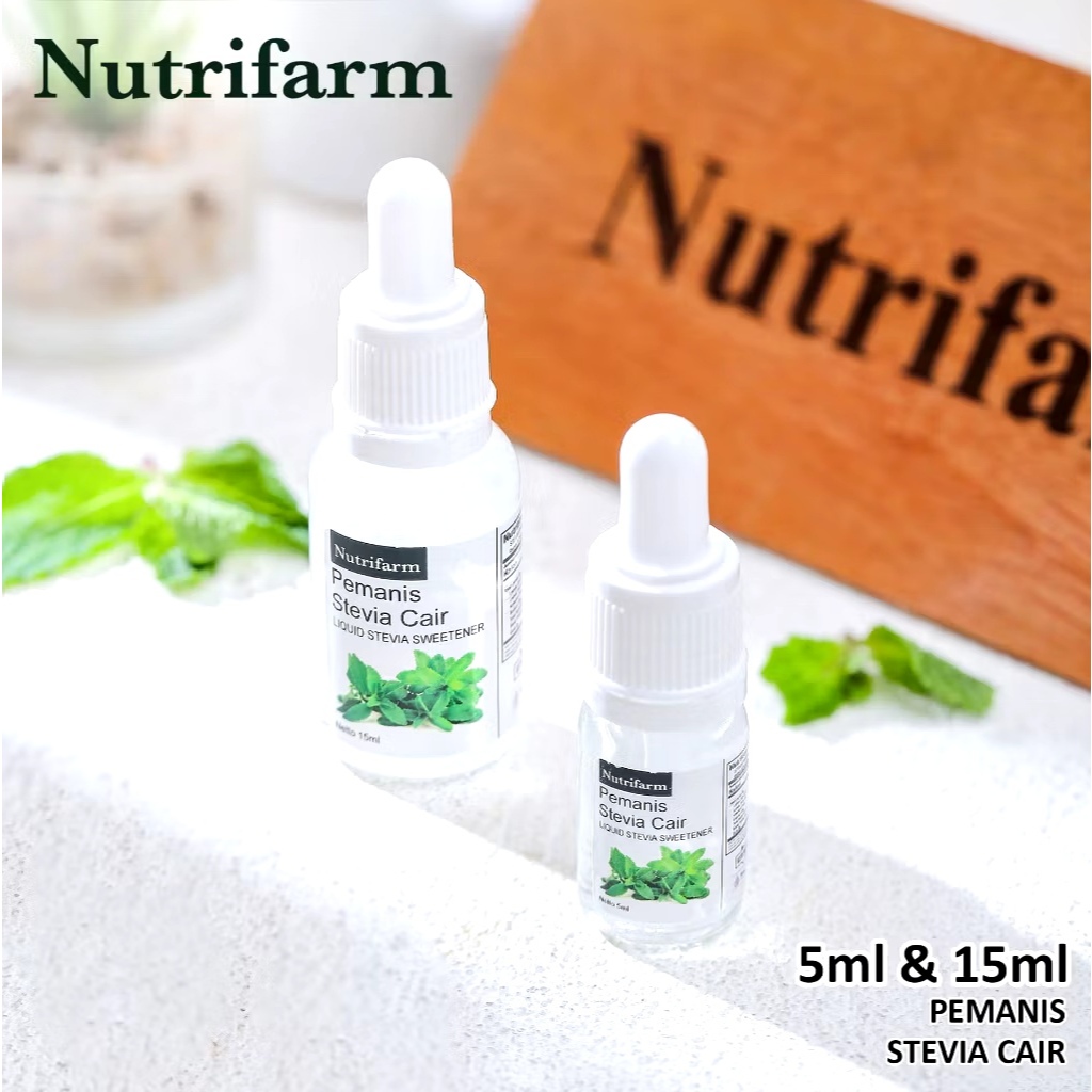 Nutrifarm Stevia Cair 5 ml / Stevia Cair 15 ml