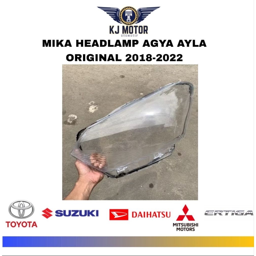 ￼Mika Headlamp Lampu Depan Agya Ayla Original 2018 2019 2020 2021 mika Headlamp Lampu Depan Agya Trd