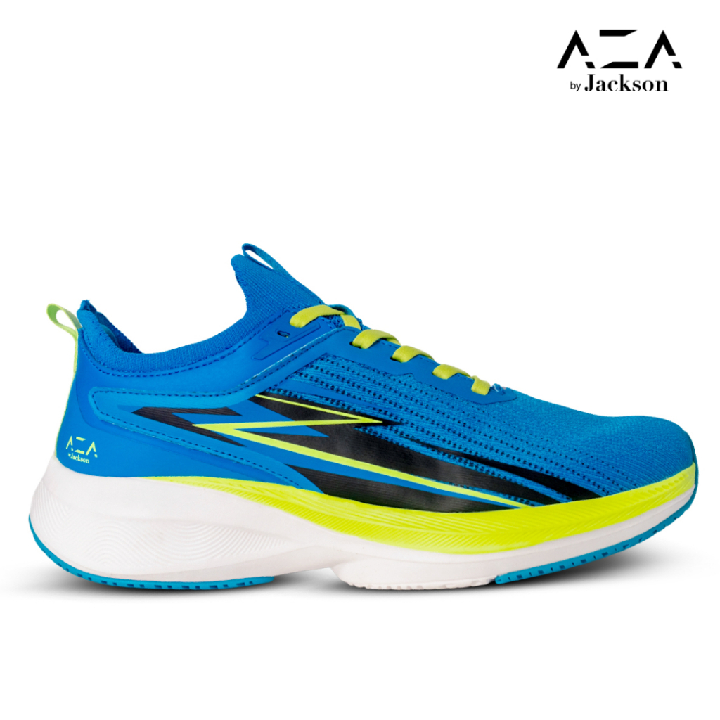 AZA by Jackson BoltZ Forth Running Shoes - Blue | Sepatu Lari Daily Trainer & Easy Run Pria Wanita