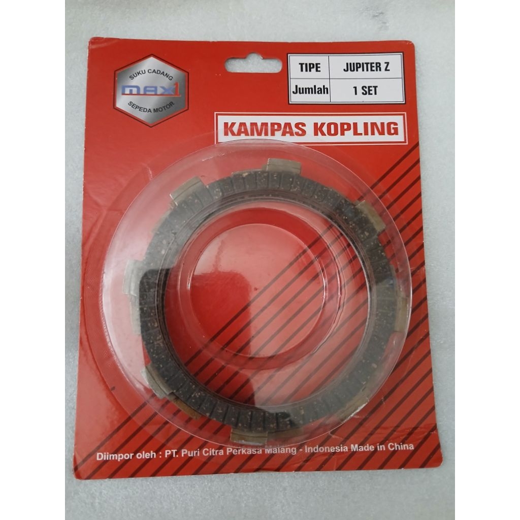 KAMPAS KOPLING PLAT KOPLING 1 SET YAMAHA JUPITER Z