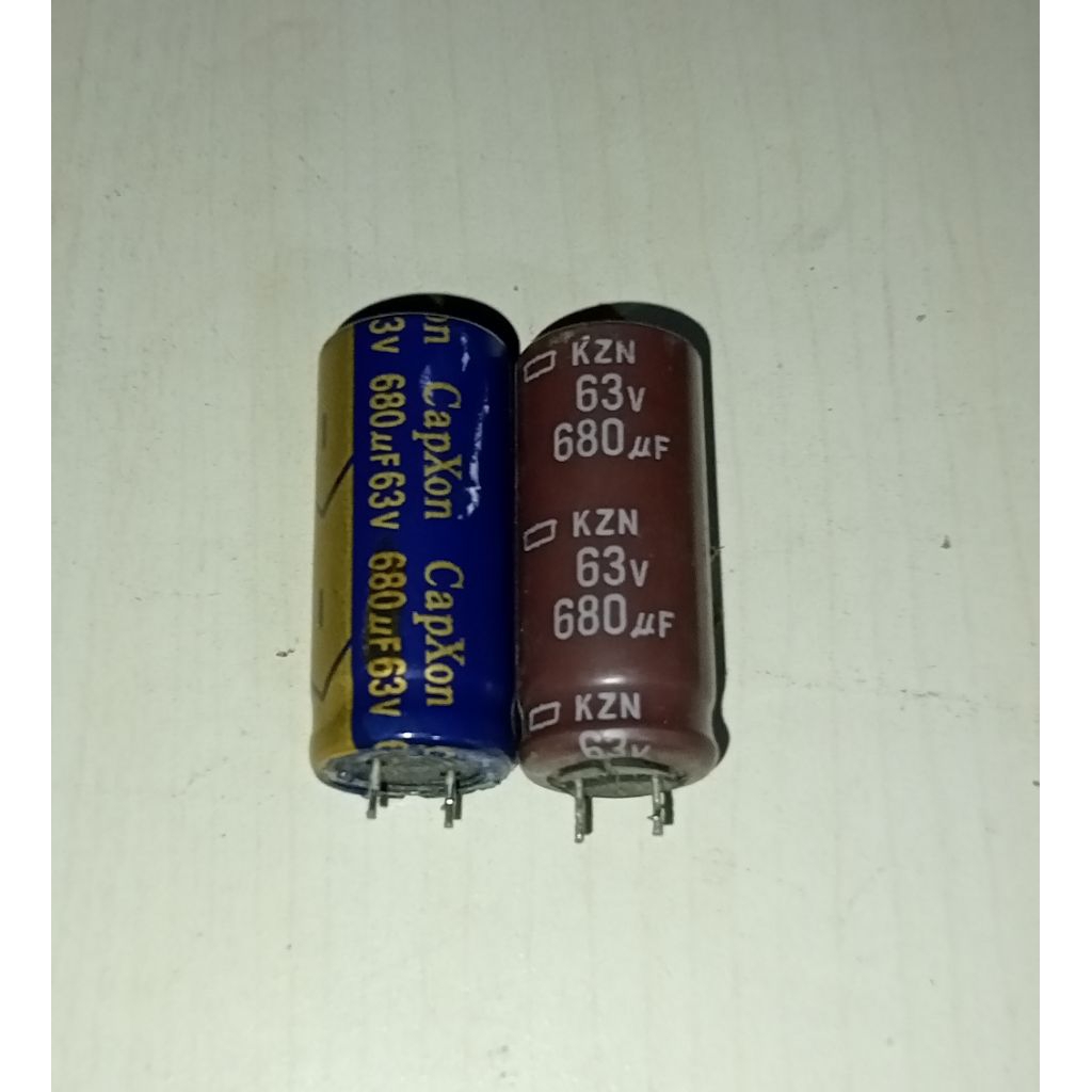 ELCO 63V 680UF BEKAS CABUTAN