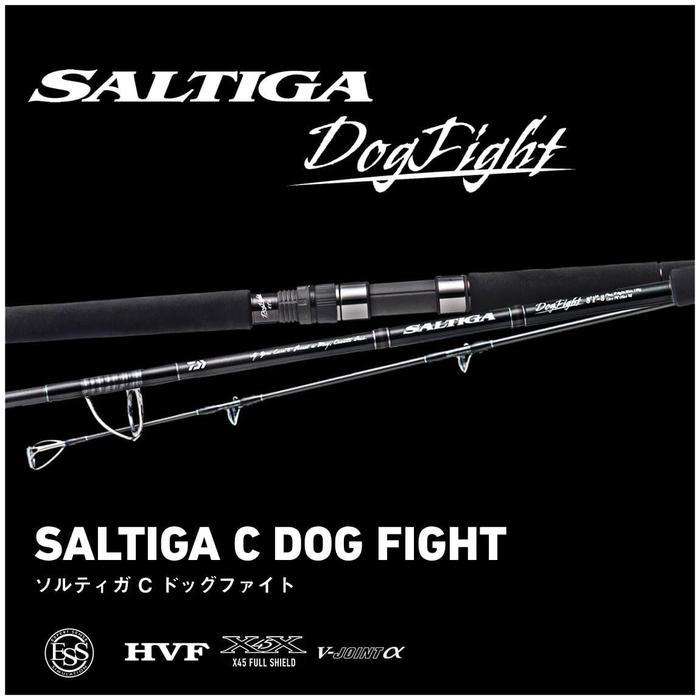 Joran Pancing Daiwa 2025 Saltiga C DOgfight Casting Popping Rod