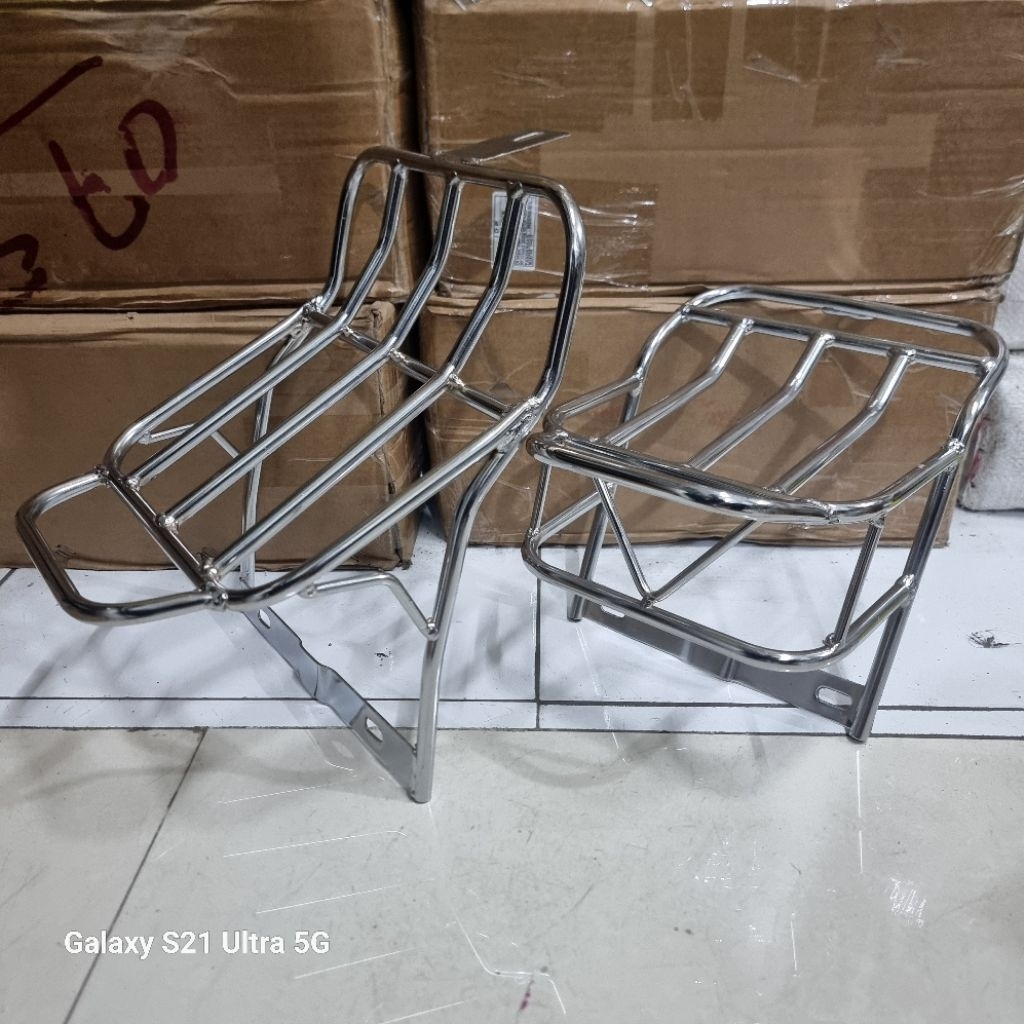 rak belakang backrack minimalis vespa px excel super sprint vbb
