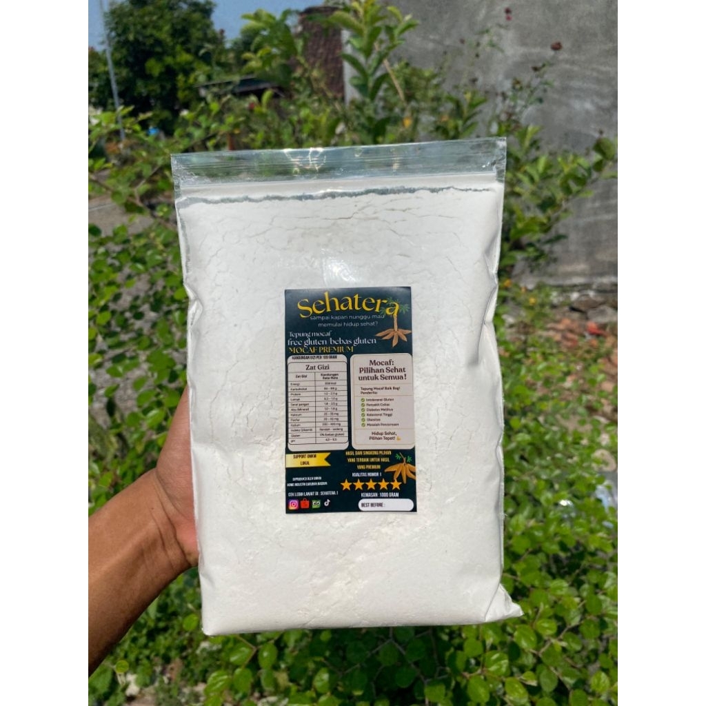 tepung mocaf premium berkualitas original tepung mocaf sehatera