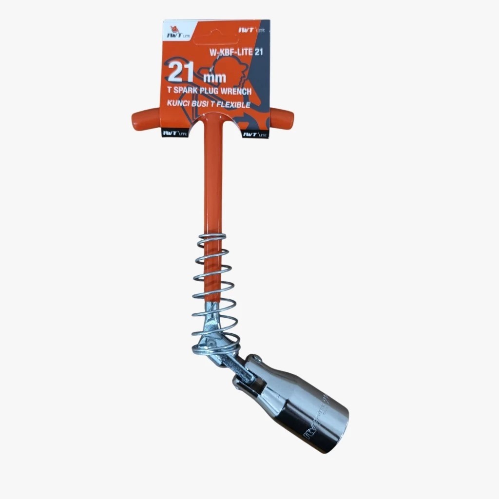 IWT LITE Spark Plug 16 & 21 mm - Kunci Busi T Fleksibel Flexible Wrench Set Sok Busi/IWT LITE