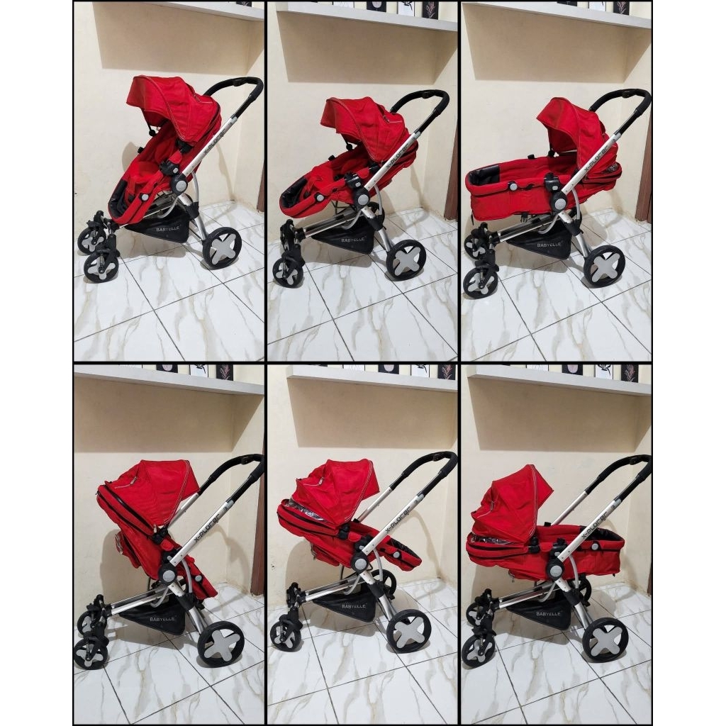 Stroller Babyelle Xplorer 6in1
