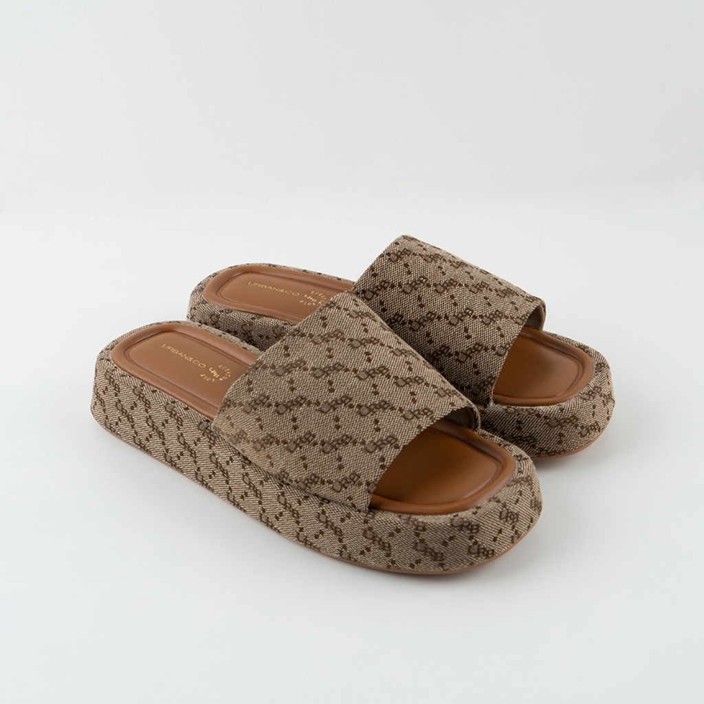 URBAN&CO Belani Sandal Teplek Sendal Casual Wanita Kekinian