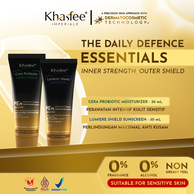 [Moisturizer, Sunscreen] Khasfee Imperiale Barrier Repair & Protect Set
