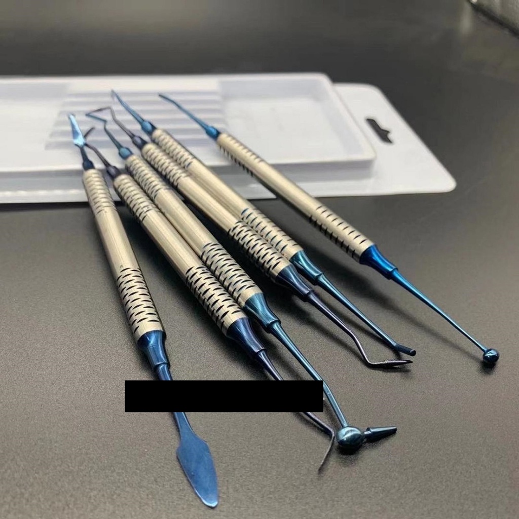 Set dental plastik plastis filling instrument instrumen gigi