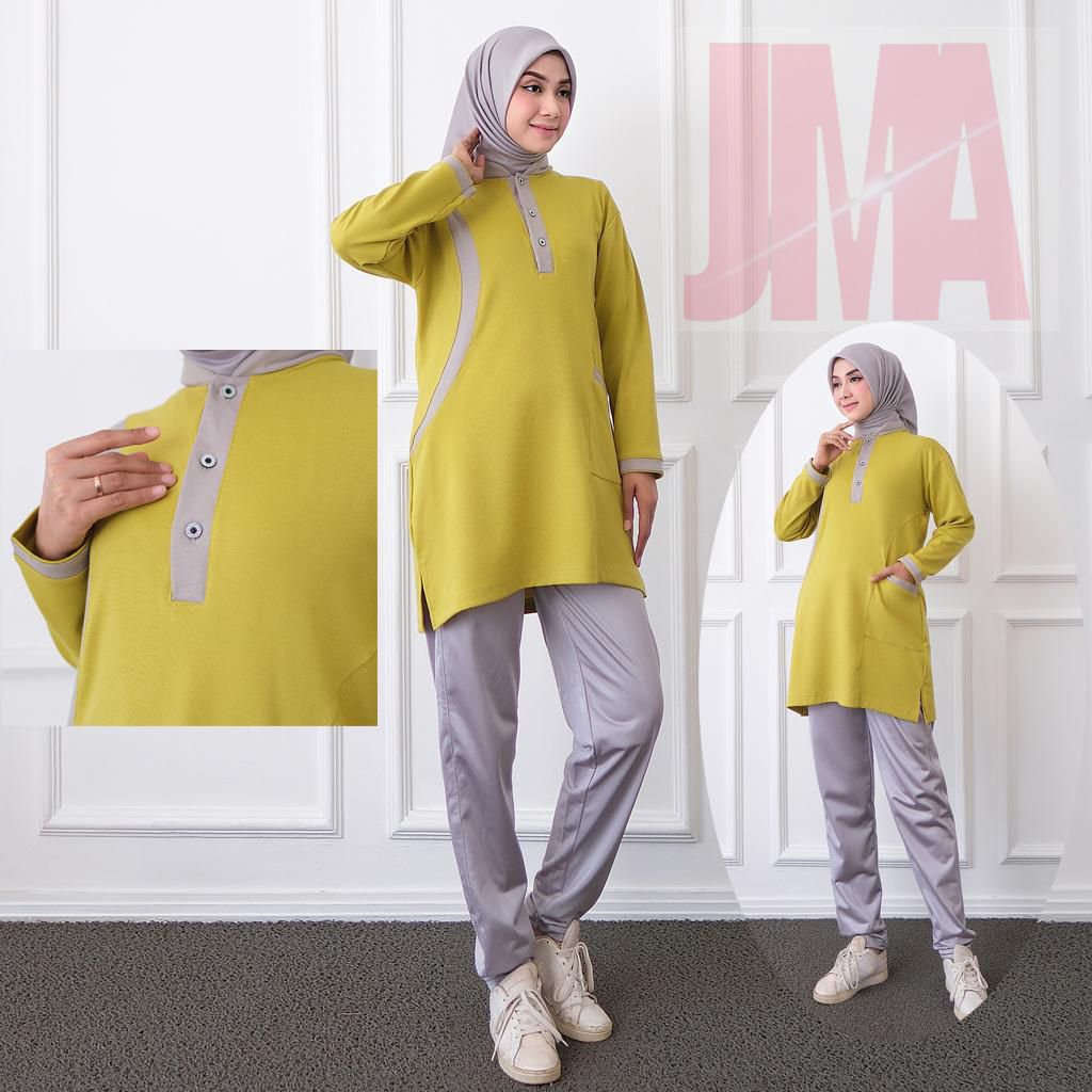 stelan tunik olahraga muslimah olah raga baju olah raga muslimah kekinian