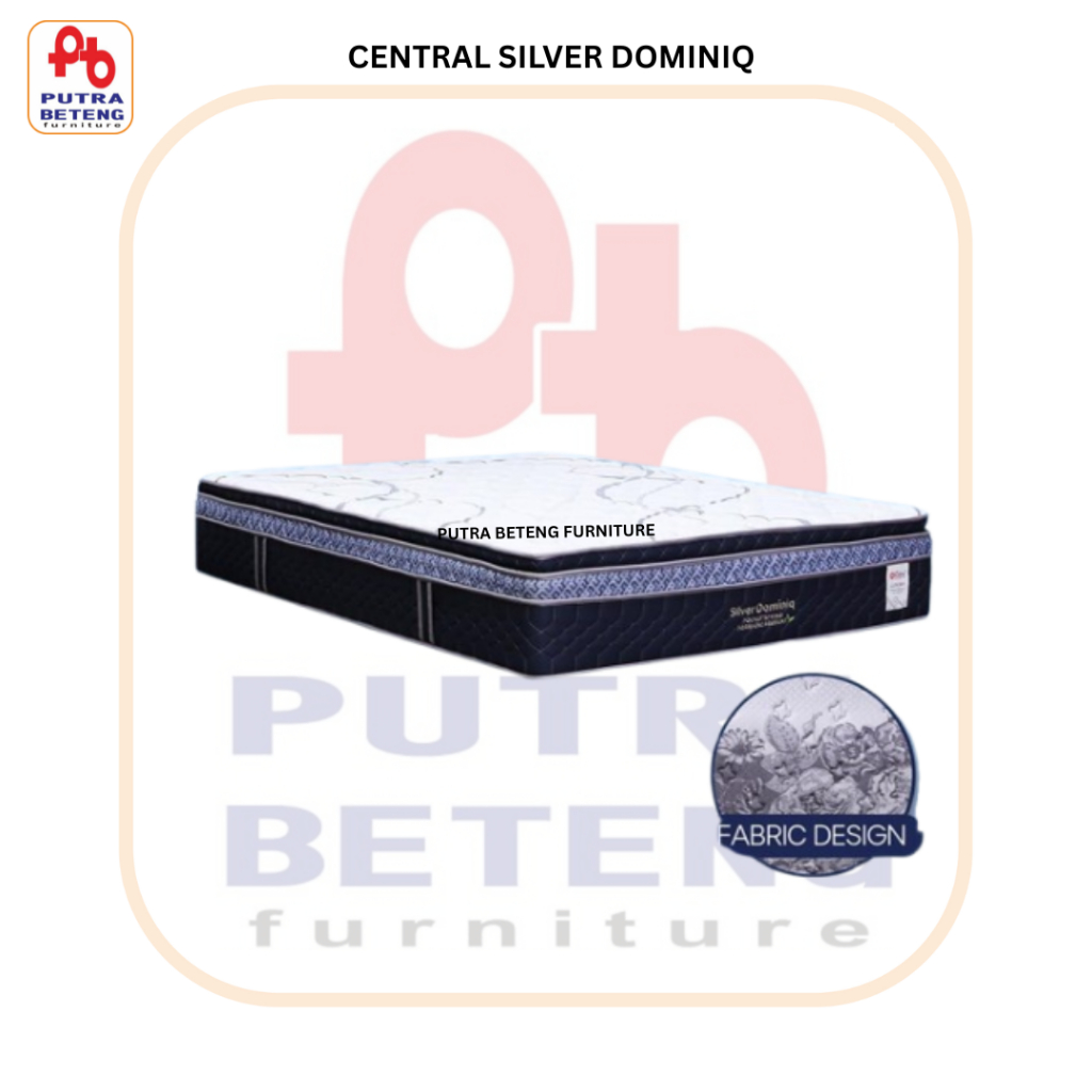 Kasur Springbed Central Silver Dominiq