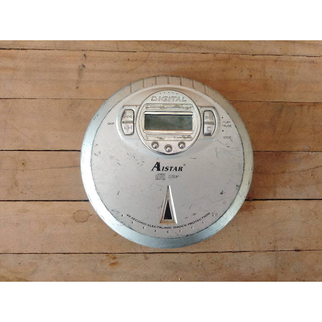 [kondisi mati] CD player portable Display Only