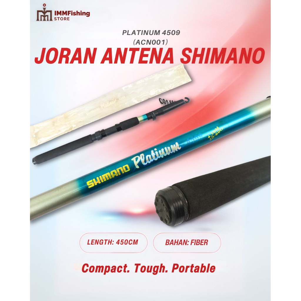 JORAN ANTENA SHIMANO PLATINUM | Tongkat Pancing