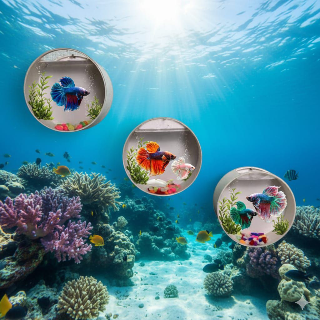 aquarium dinding aquarium mini aquarium akrilik