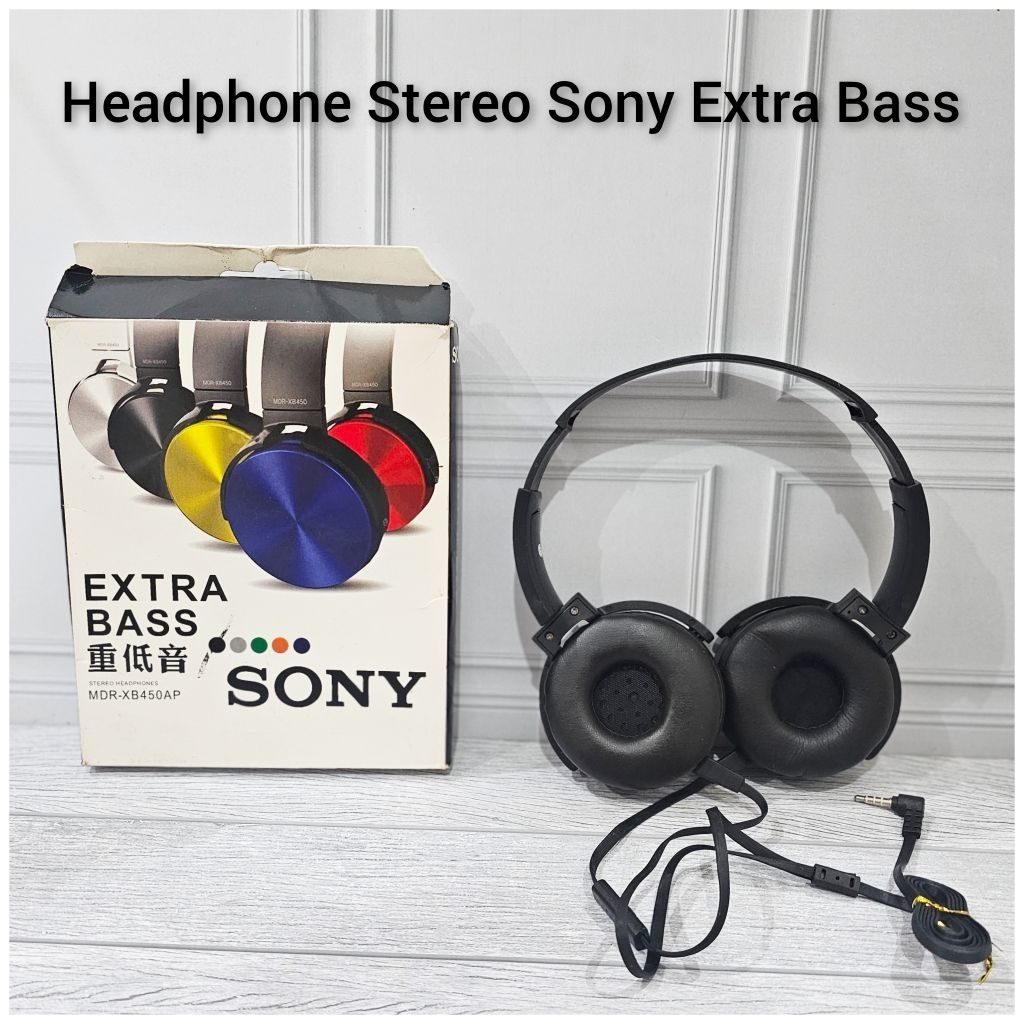 Headphone Stereo Sony Extra Bass