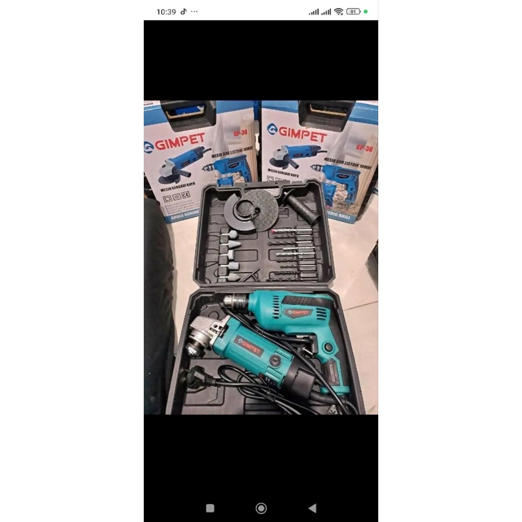 Gerinda+Bor Set Gimpet