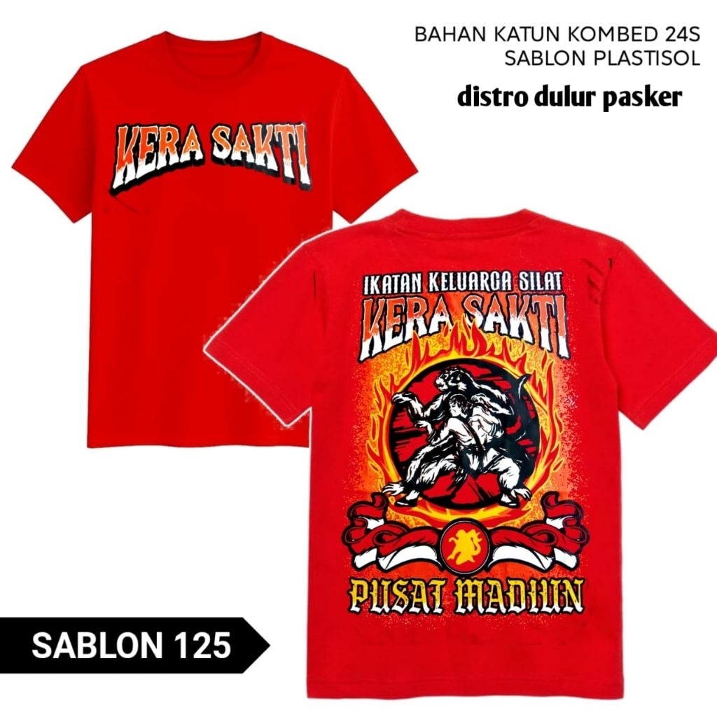 Kaos ikspi sablon plastisol 125 kaos ikspi kera sakti kaos sablon iks kaos beladiri ikspi