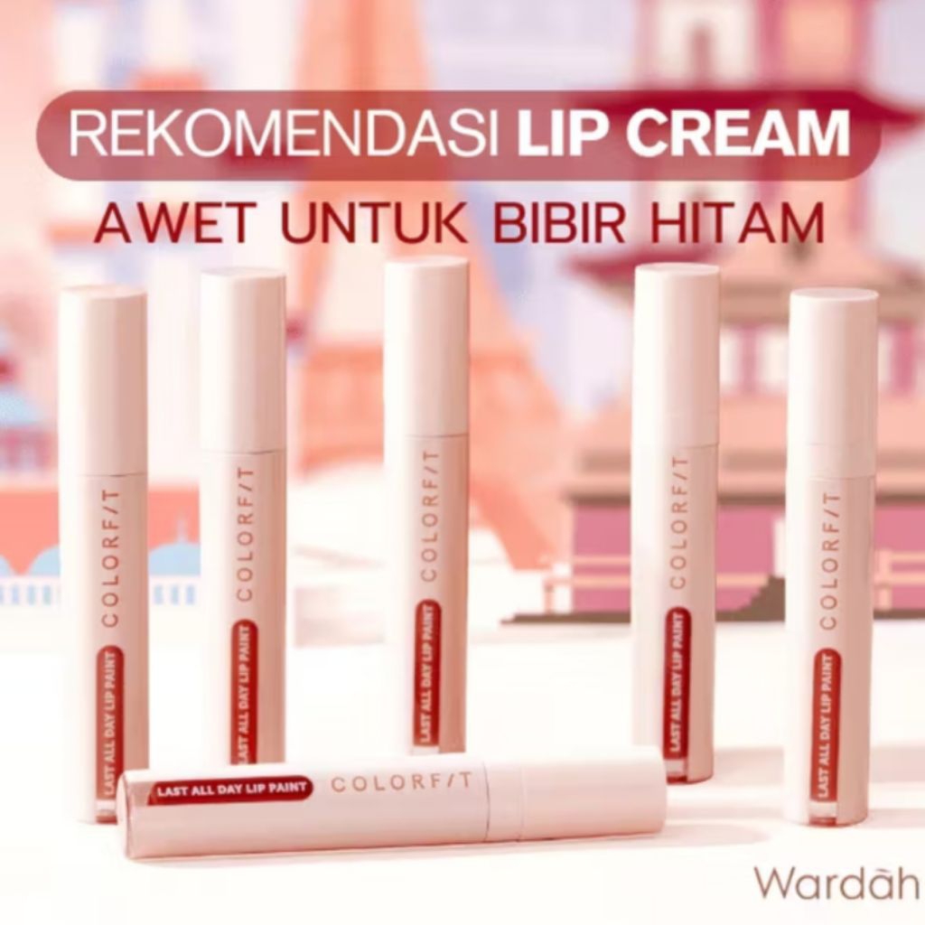 WARDAH Colorfit Lip Paint Lip Cream