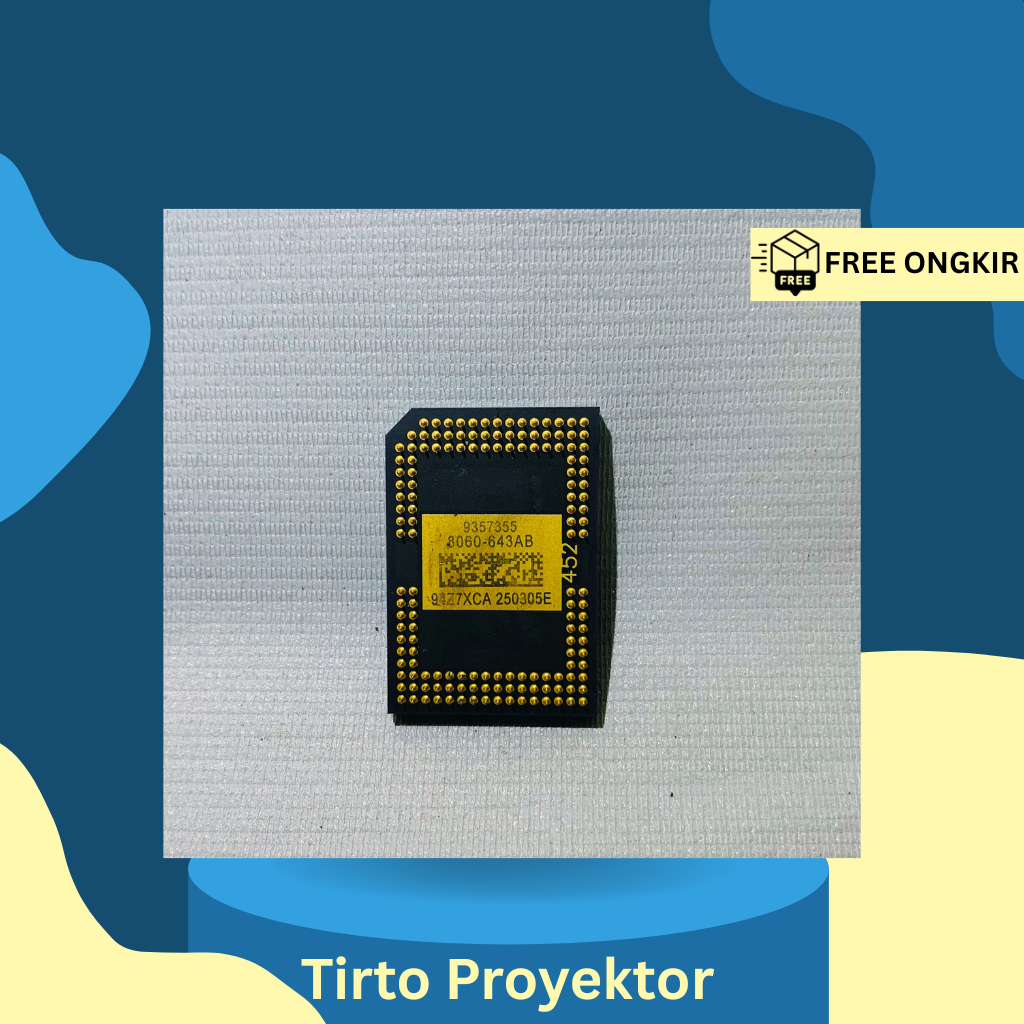 ( SECOND)DMD Chip SMALL Proyektor 8060 SVGA Benq Infocus Acer Optoma Viewsonic