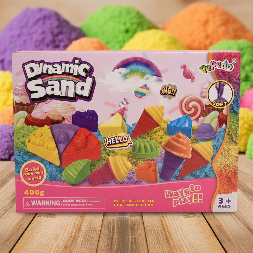 Mainan Pasir Dynamic Sand Ice Cream HW24165467