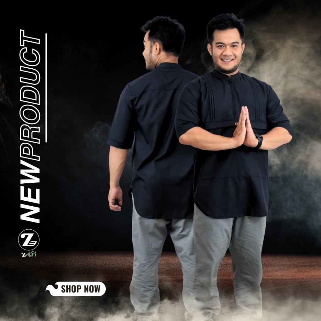 Baju Koko Kurta Pria Dewasa Katun Premium Model Koko Kurta Terbaru