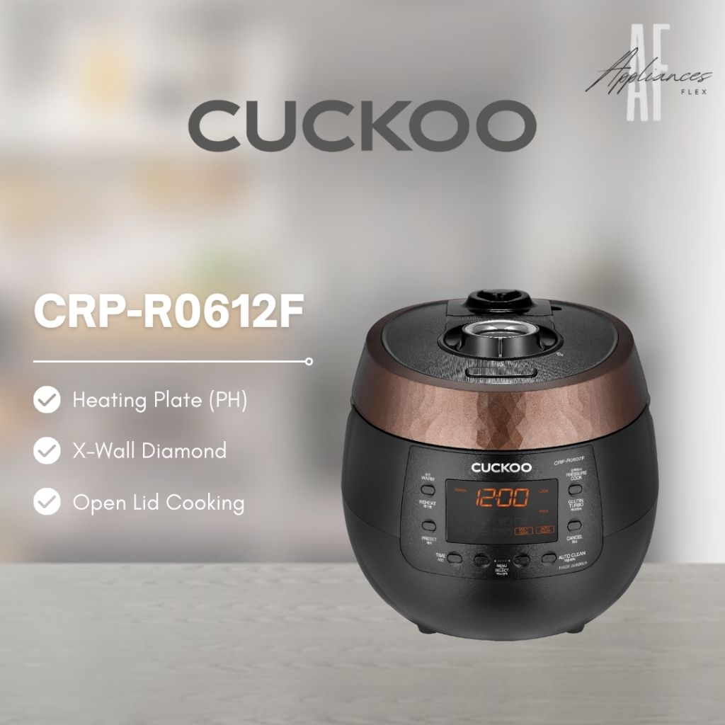 [CRP-R0612] CUCKOO Pressure Rice Cooker 1L