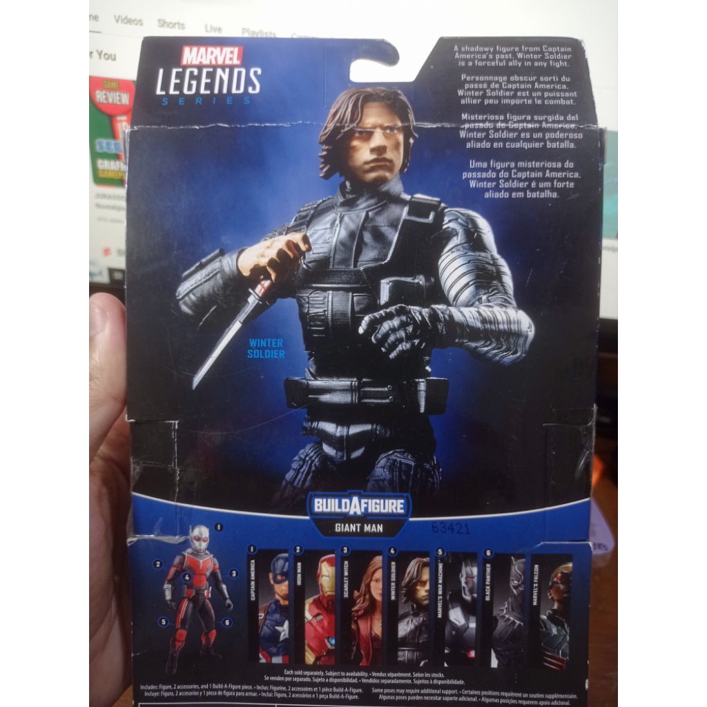 The Winter Soldier Marvel Legends Original