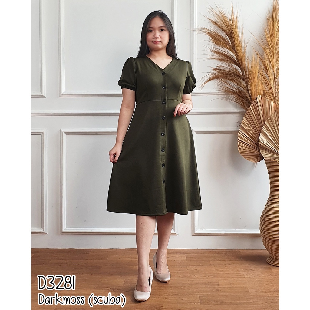 Dres Wanita Dress Remaja Perempuan Midi Elegan Terbaru 2025 Dreas Jumbo Sexy Model Baru Fashion Kond