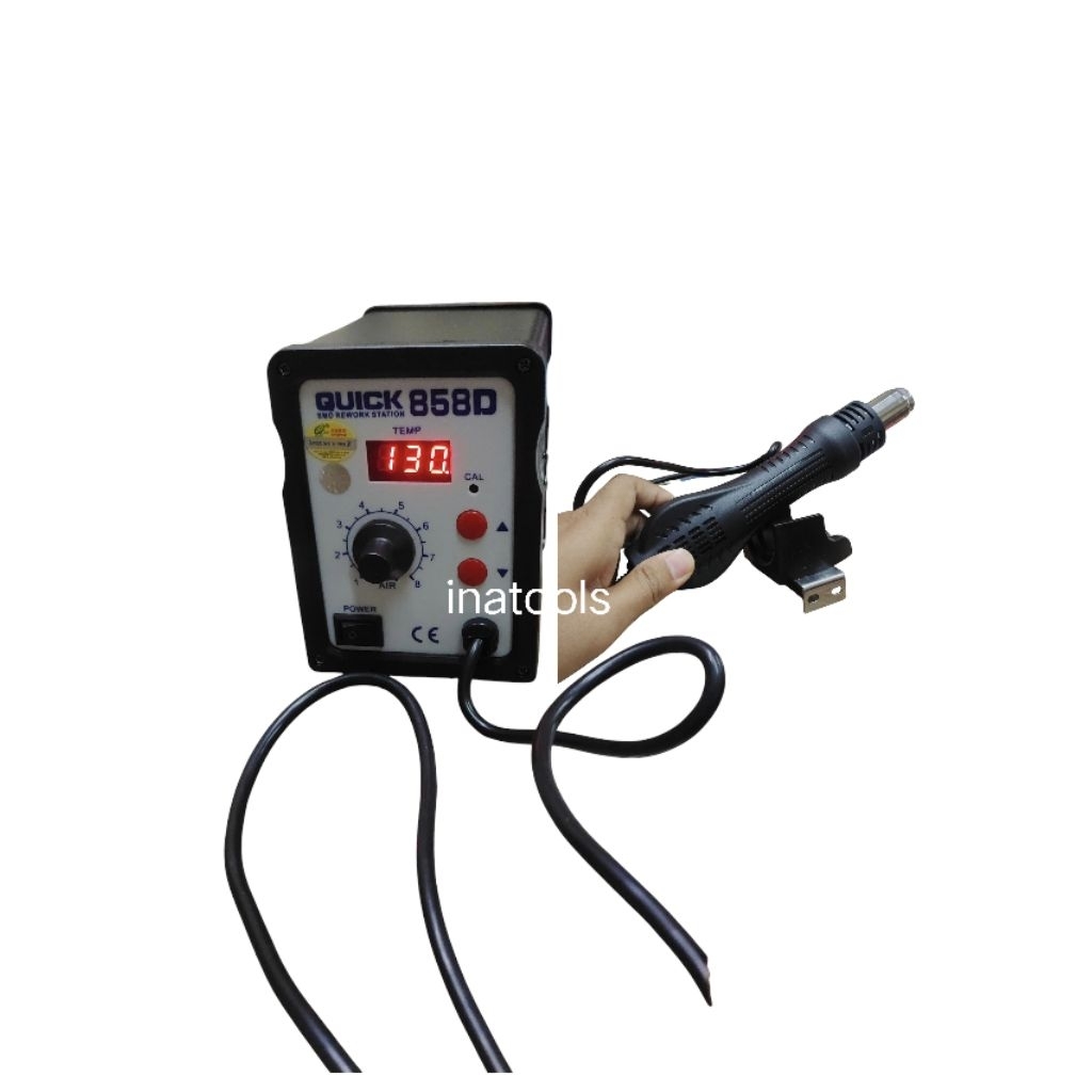 BLOWER QUICK 858D/BLOWER UAP QUICK 858D / SOLDER UAP HOT AIR QUICK 858 DIGITAL SESUAI FHOTO