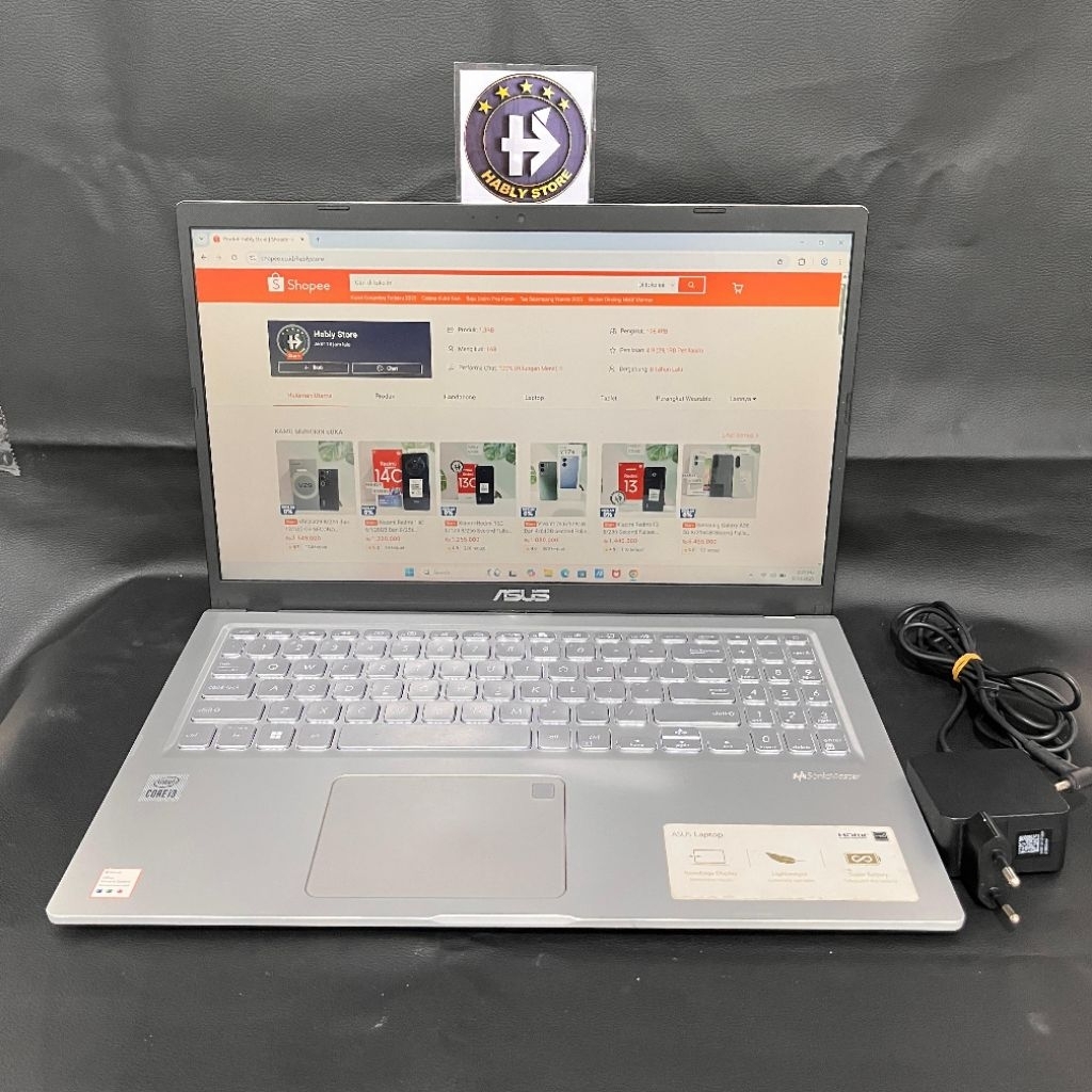 LAPTOP ASUS VIVOBOOK X515JAB A516JA CORE i3 1005G1 4GB 8GB 24GB SSD 256GB 512GB 15 INCH SECOND MULUS