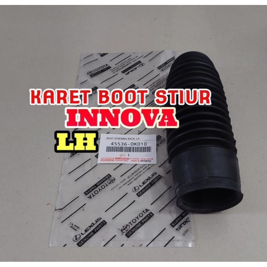 karet stiur innova lama karet rack end innova lama karet boot steering innova lama