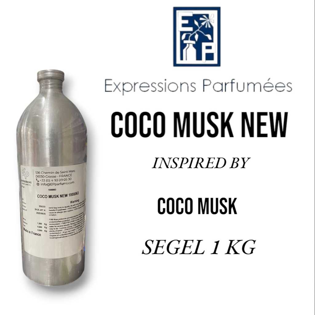 (1KG SEGEL) COCO MUSK NEW BY EXPRESSIONS SEGEL 1KG. SEARAH AL REHAB CHOCO MUSK BIBIT PARFUM MURNI 10