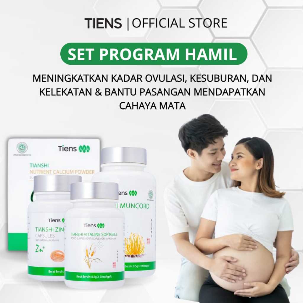 Paket Promil Tiens Untuk Cepat hamil suplement herbal tcm untuk cepat hamil vitamin china herbal pro