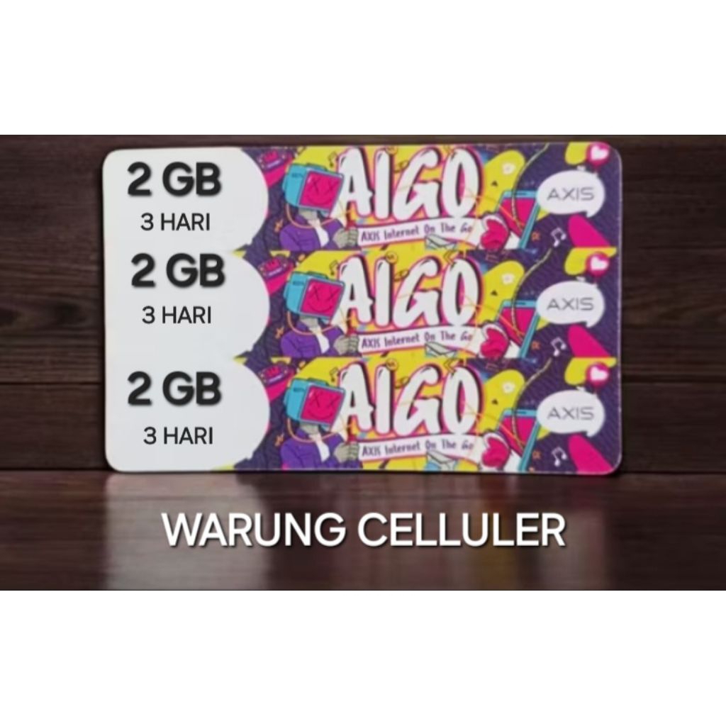 Voucher Axis 2GB / 3 Hari