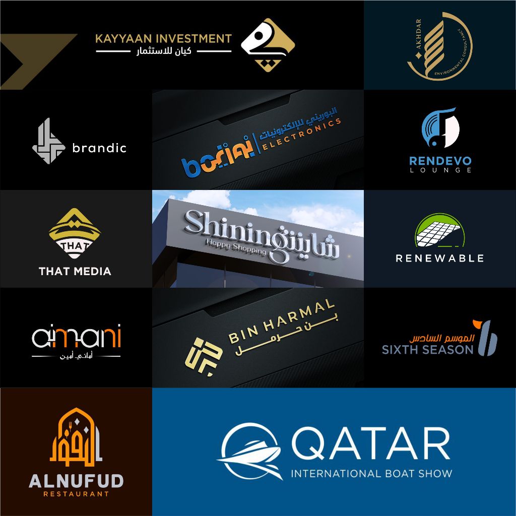Desain Logo Arab Custom Profesional – Tampil Berkelas dengan Gaya Elegan & Artistik