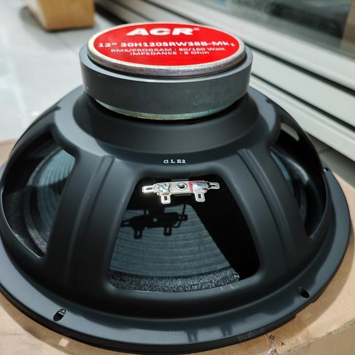 Speaker ACR PRO SRW38B Woofer Bass 12 Inch Voice Coil 1.4 Inch 500 Watt Max Original | 30H12SRW38B S