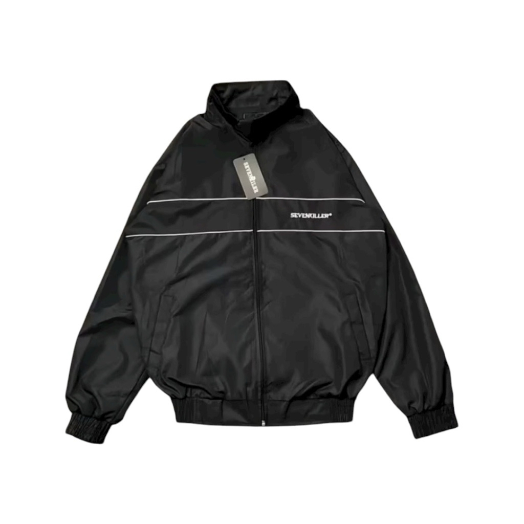SEVENKILLER-Jaket Tracktop Tracksuit Bahan Taslan JN Waterproof Pria Wanita