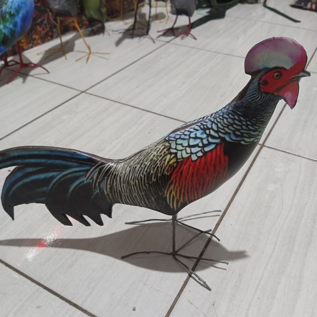 JONTROT AYAM JAGO HUTAN PIKAT AYAM HUTAN SUMATRA BONEKA JONTROT AYAM JAGO