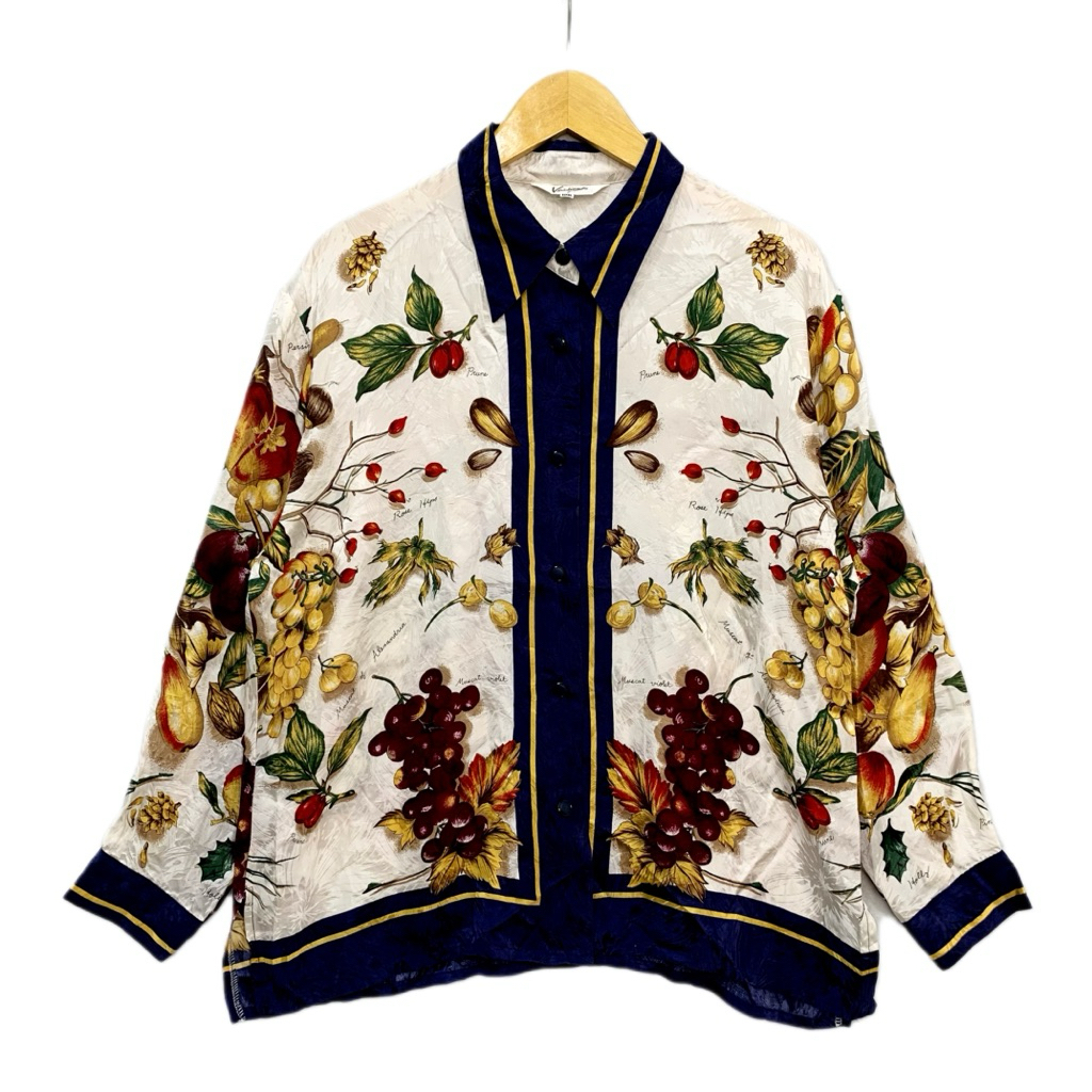 kode M128 kemeja vintage size xl lokal Kemeja vintage kemeja mewah kemeja sultan kemeja silk kemeja 