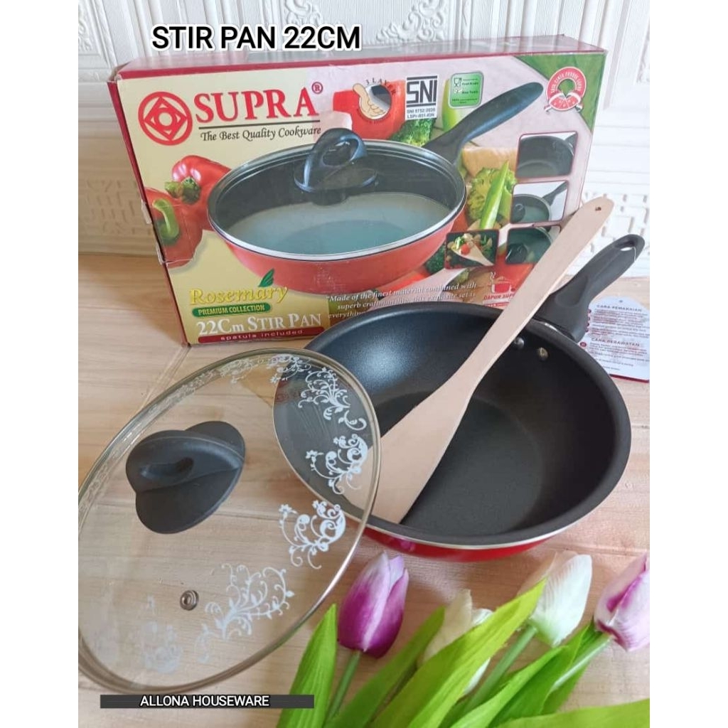 TEFLON / STIR PAN 22CM SUPRA