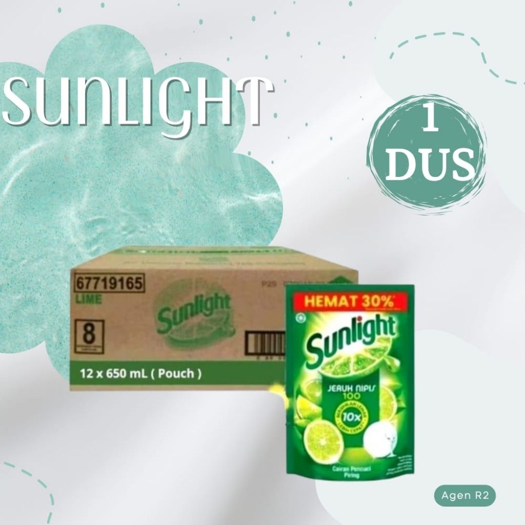 Sunlight 640/650/660 ml refill (1 dus/12 pcs)