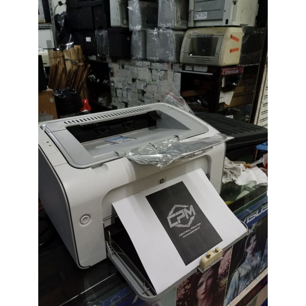 printer hp LaserJet p1102 second siap pakai