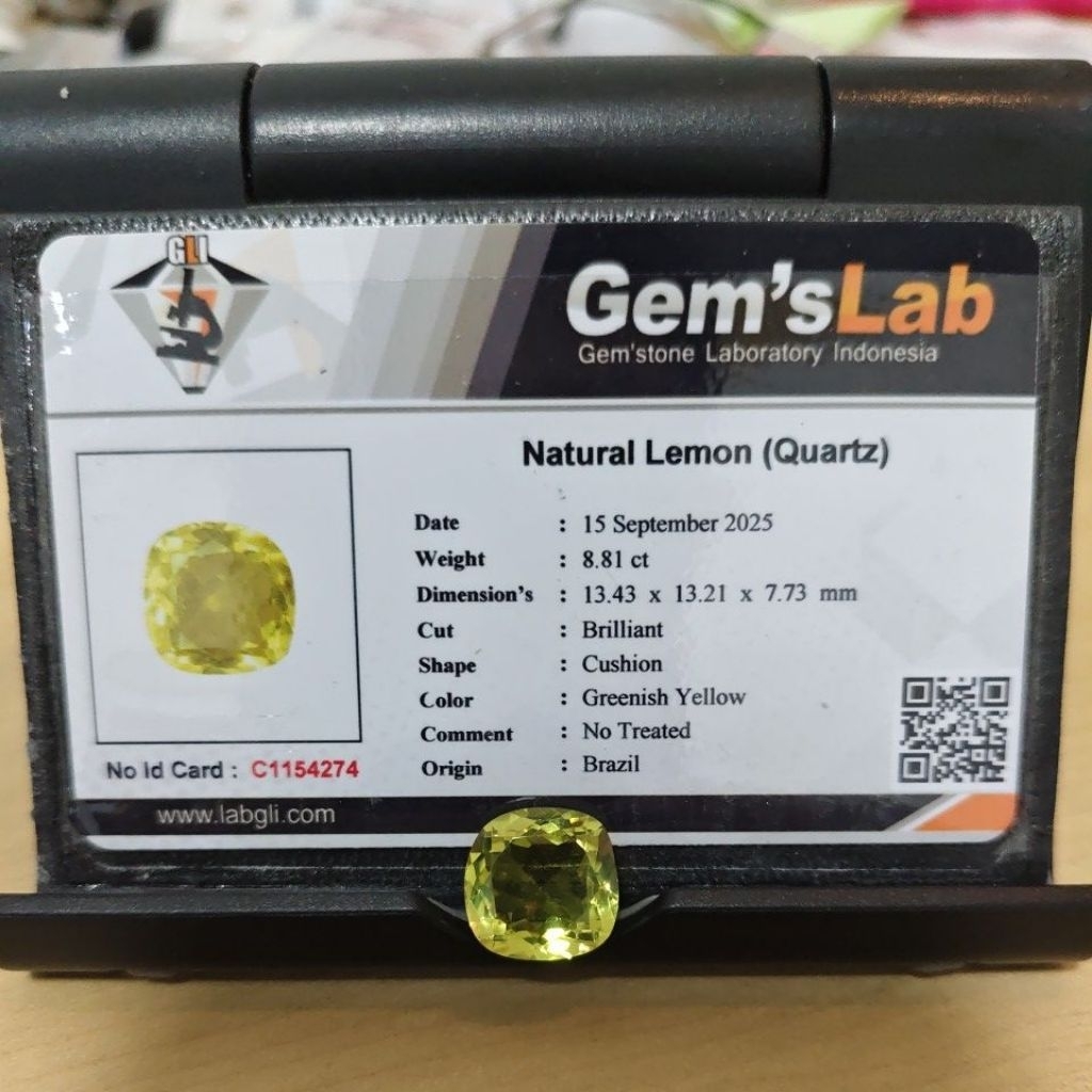 Natural Lemon Citrine