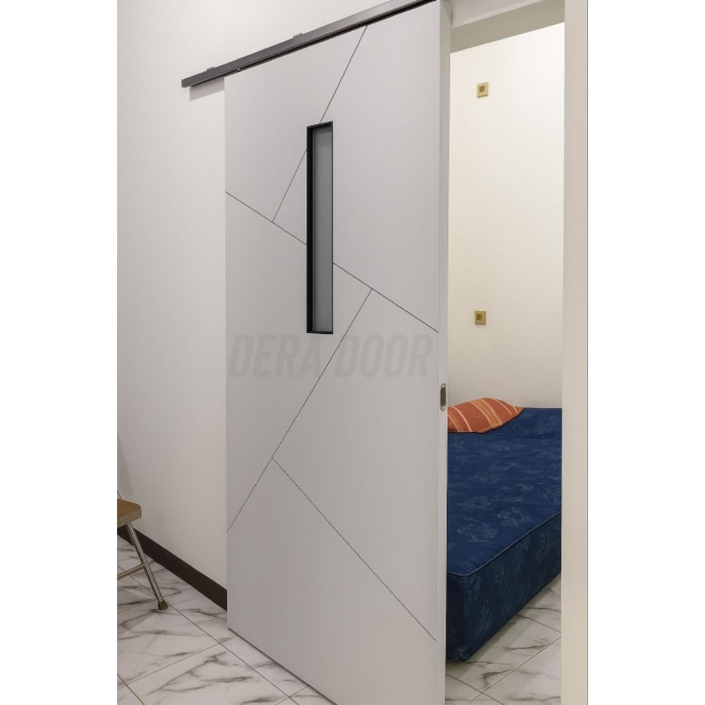 pintu geser plus set rel sleding | pintu sleding dan set rel sleding lengkap