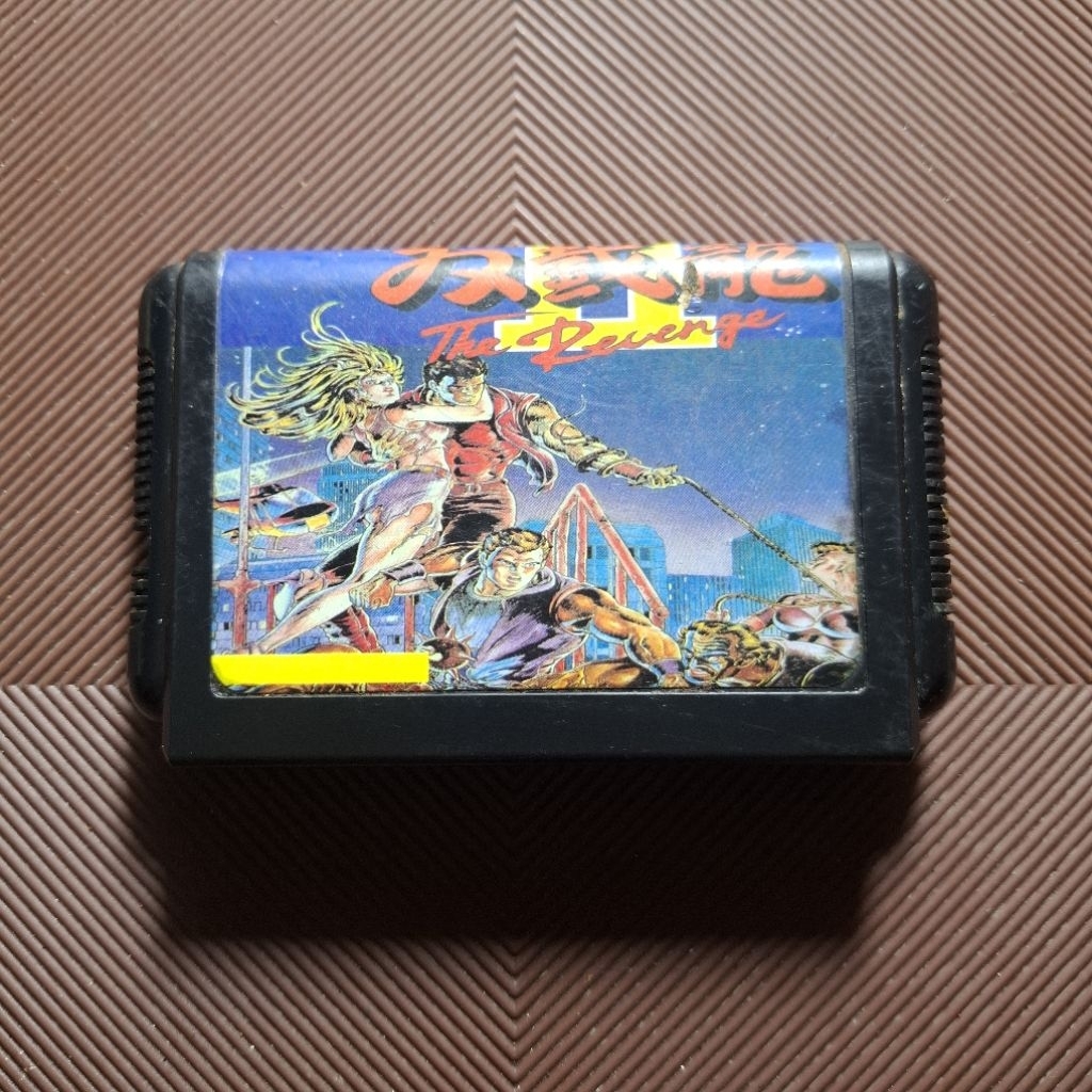 Kaset Sega Game Double Dragon The Revenge Second