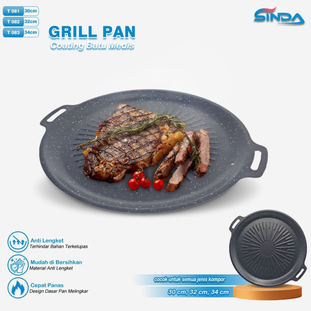 GRIL PAN BAKARAN SINDA