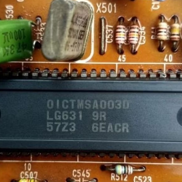 IC LG631 9 R/IC LG043 9 R, komplit dengan IC MEMORY (baca deskripsi kak)