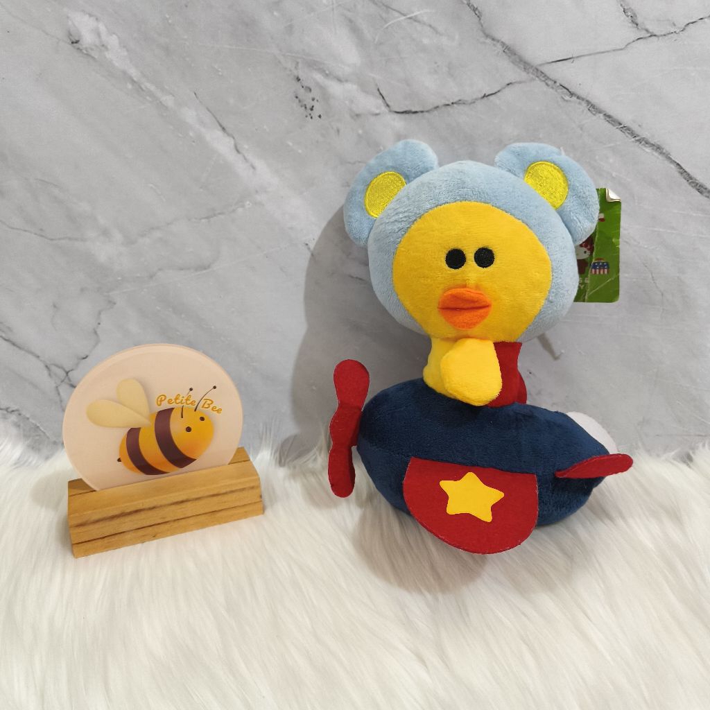 Boneka Sally Pesawat Line Friends x Sanrio