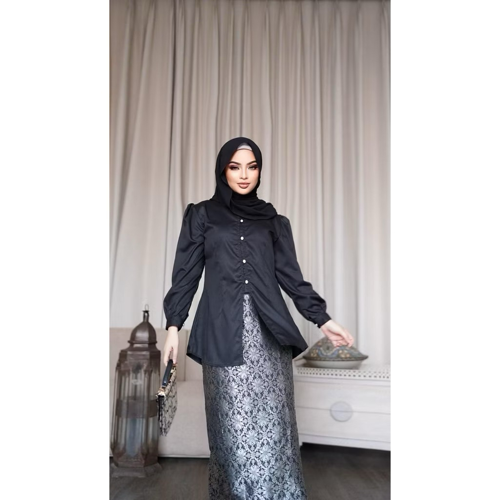 NEW KEBAYA BLOUSE TOYOBO TERBARU // KEBAYA WISUDA KEKINIAN // KEBAYA POLOS TOYOBO ELEGAN // KEBAYA O